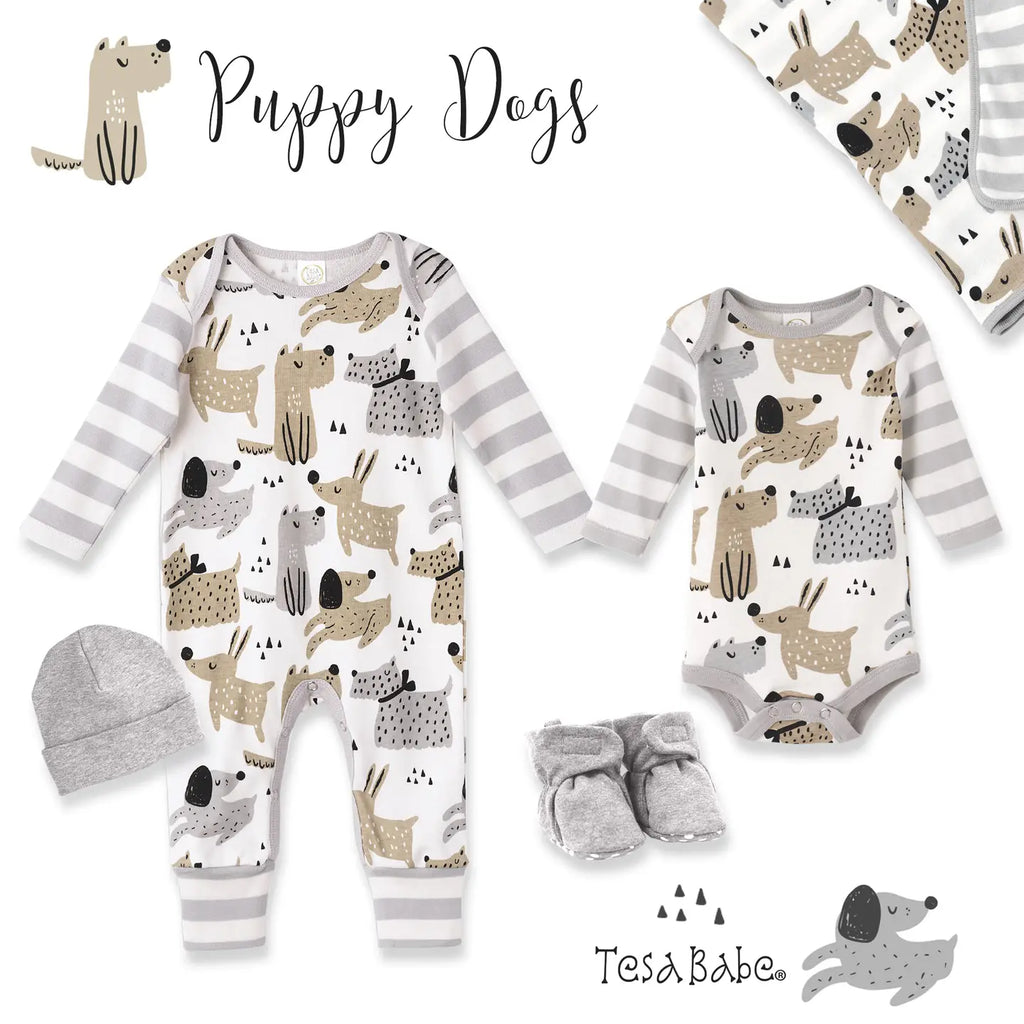 Baby Boy Puppy Dogs Cotton Romper
