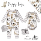 Baby Boy Puppy Dogs Cotton Romper